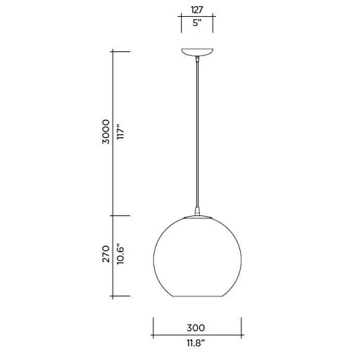 Fort Knox Pendant Light Small