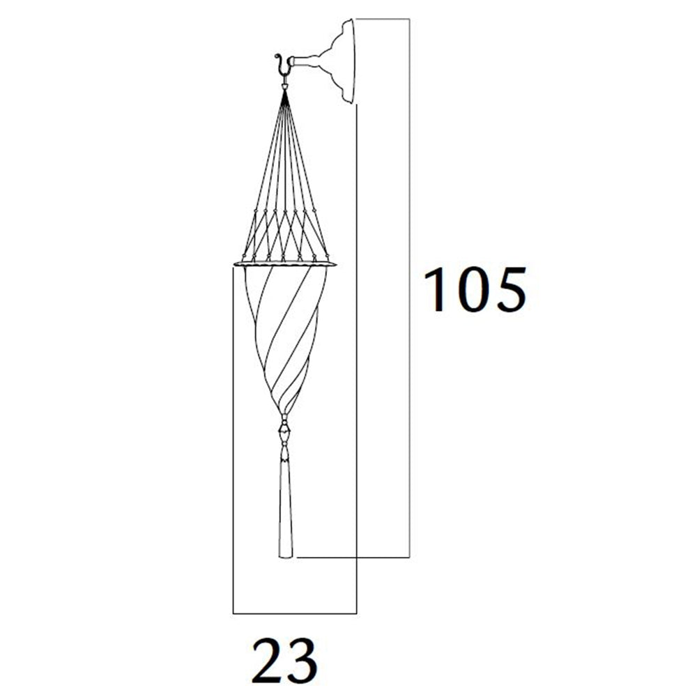 Cesendello Glass Wall Lamp Specifications