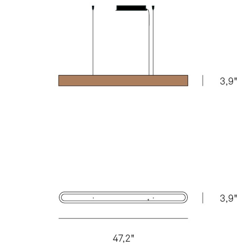 I-Club Short Slim Pendant Specifications