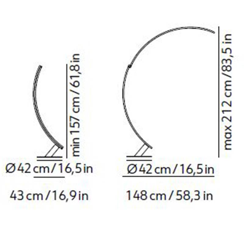 Kyudo Floor Lamp Specifications