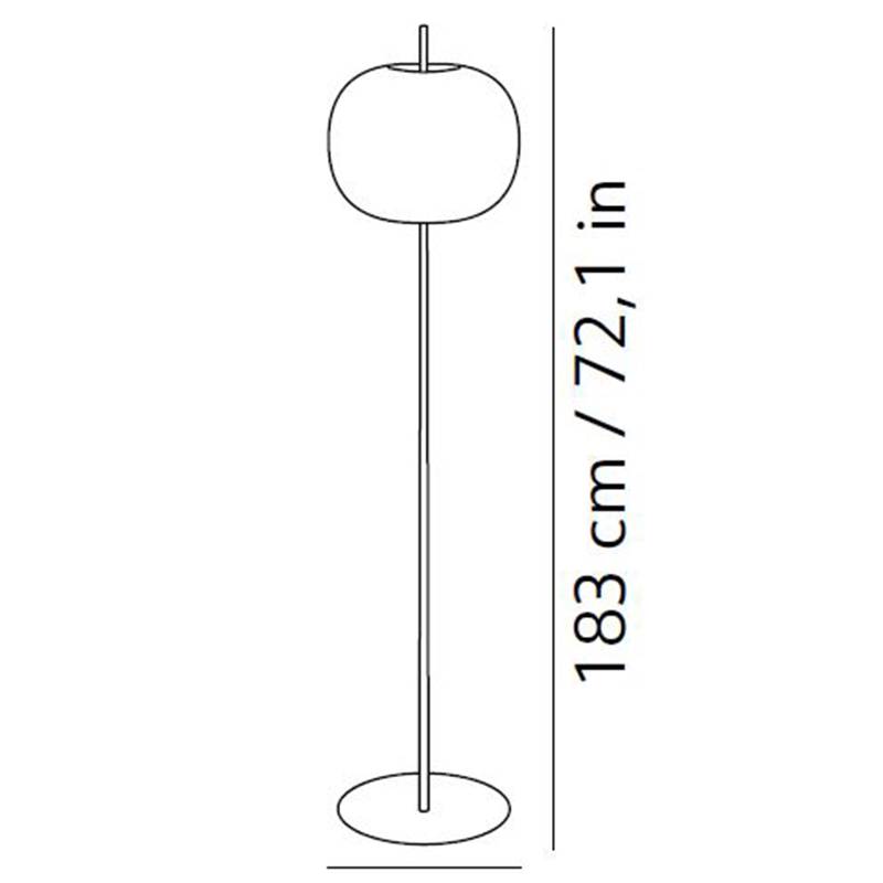 Kushi XL Floor Lamp Specifications