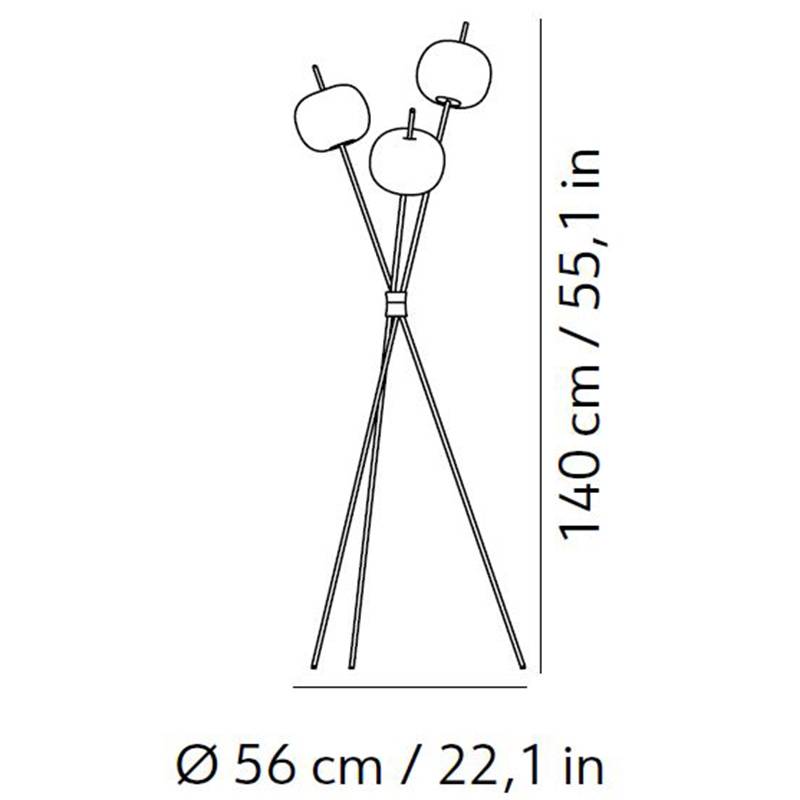 Kushi Floor Lamp Specifications
