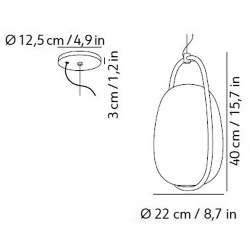 Lanna Pendant Light Specifications