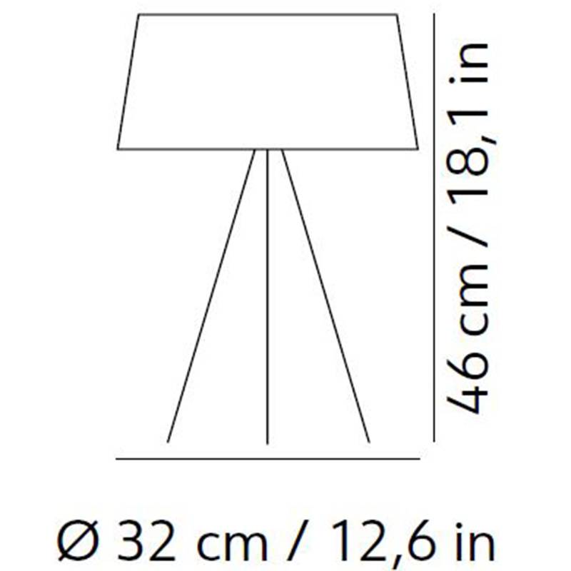 Tripod Table Lamp Specifications