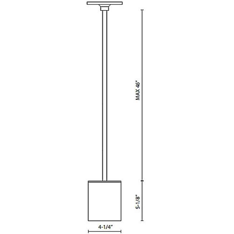 Lamar Outdoor Pendant Specifications