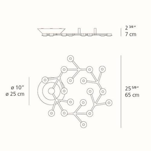 Led Net  Circle Ceiling Light