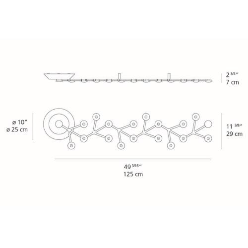 Led Net Line 125 Ceiling Light