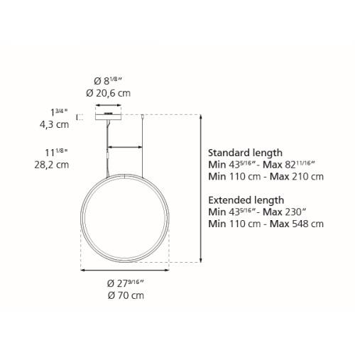 Discovery Vertical Suspension Small