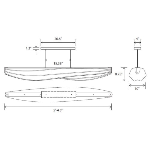 Lenis LED Linear Suspension