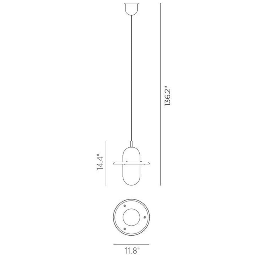 Lighthouse 2 Sides Pendant Specifications