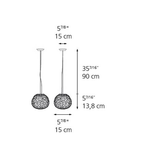 Meteorite  Suspension Small