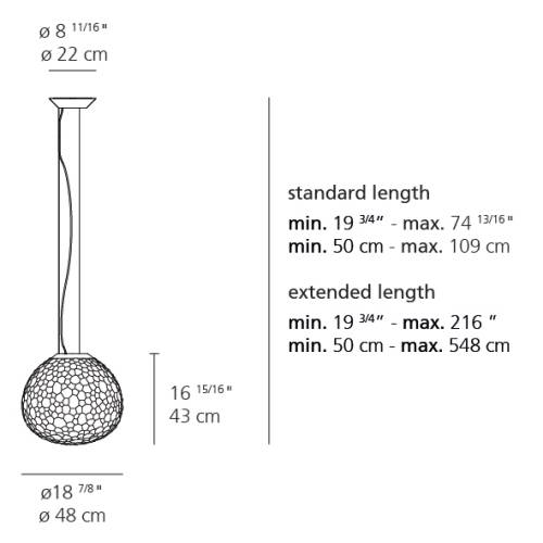 Meteorite  Suspension Large