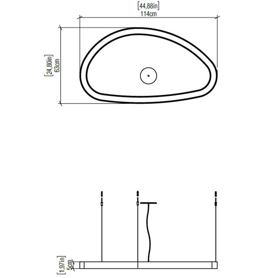 Organico Large Pendant Specifications