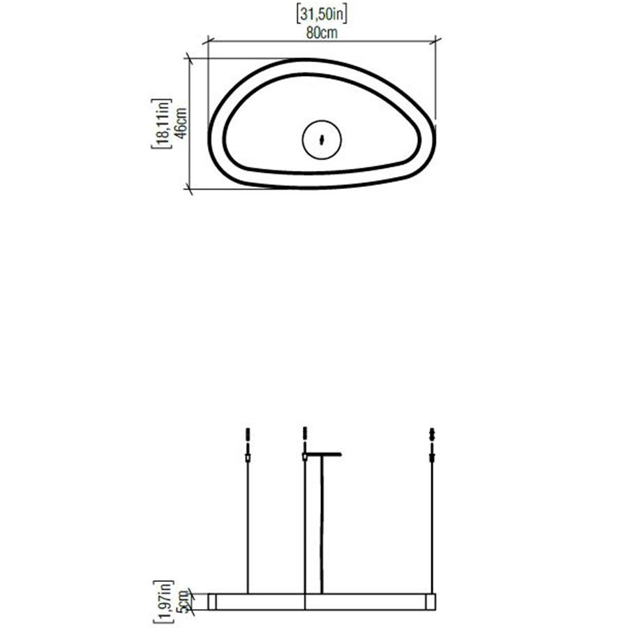 Organico Small Pendant Specifications