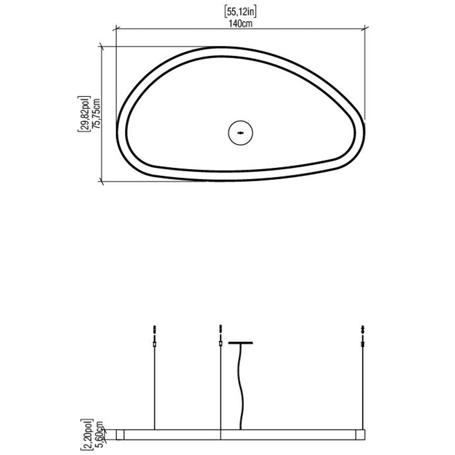 Organico X-Large Pendant Specifications