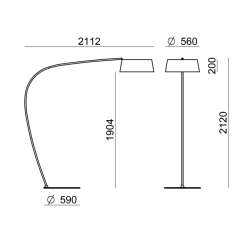 Oxygen FL1 Floor Lamp