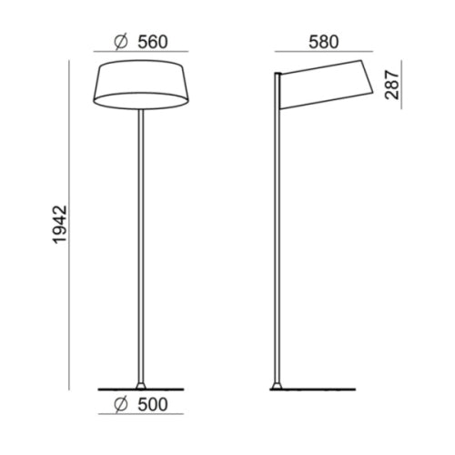 Oxygen FL2 Floor Lamp