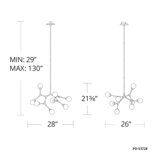 Catalyst Chandelier Small