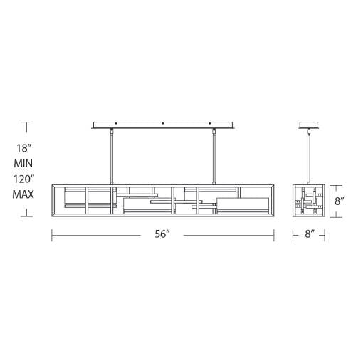 Memory LED Linear Pendant