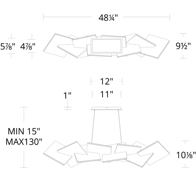 Konstrukt Indoor Pendant Light Specifications