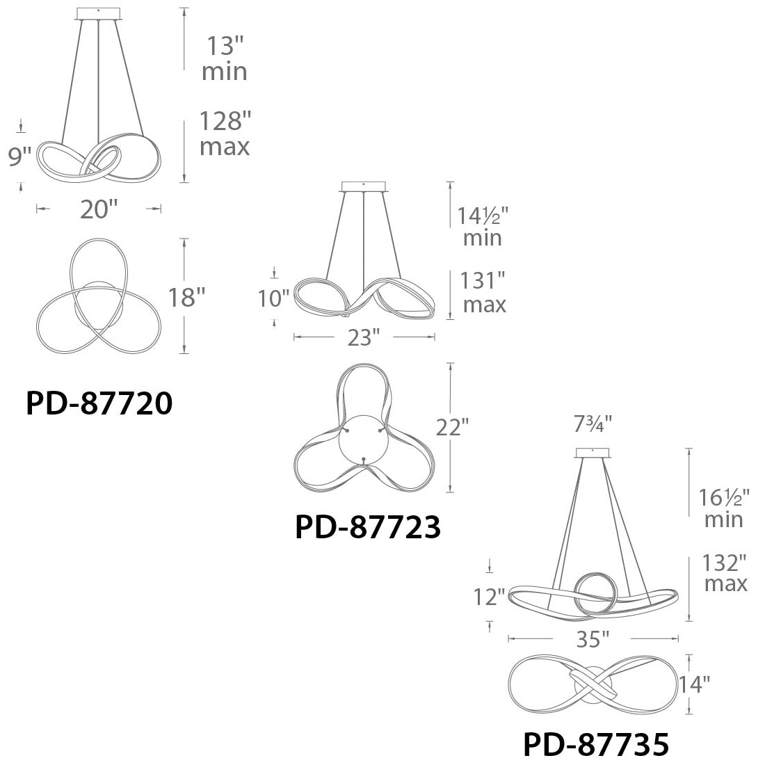 Vornado dweLED Pendant Specifications