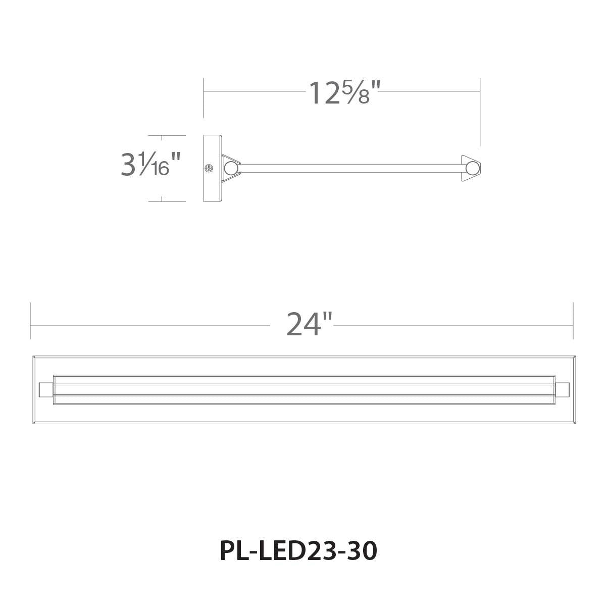 Hudson dweLED Picture Light by Wac lighting