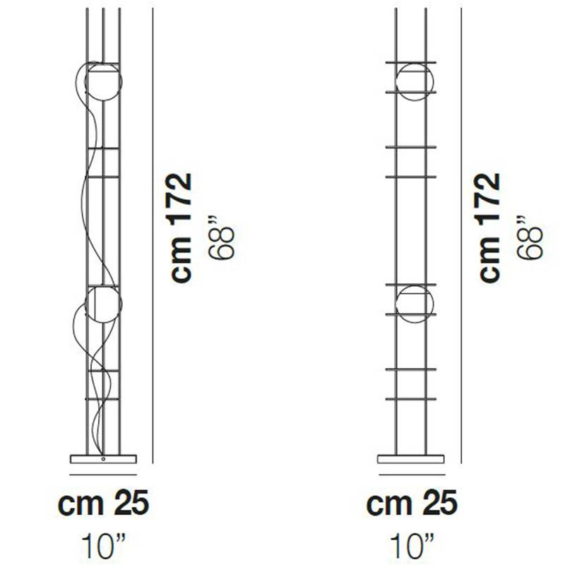 Plot Frame PT 2 Floor Lamp Specifications