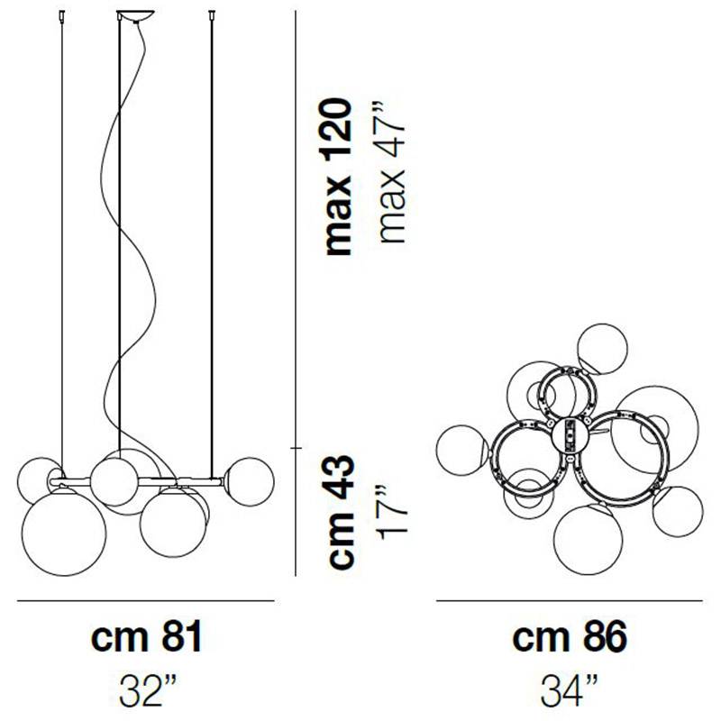 Puppet Ring SP 7 Pendant Light Specifications