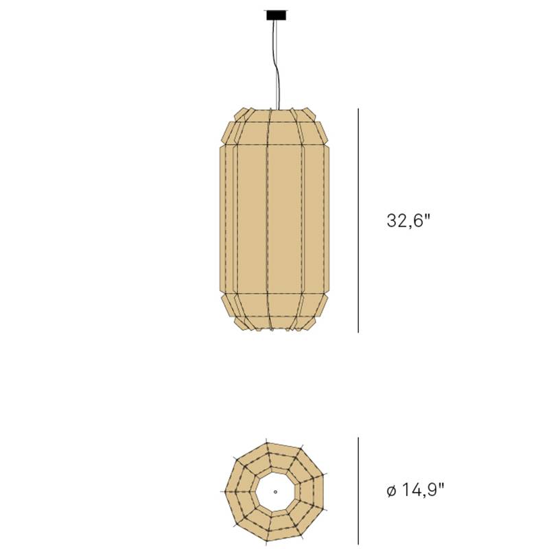 Stitches Tombuctu Pendant Lamp Specifications