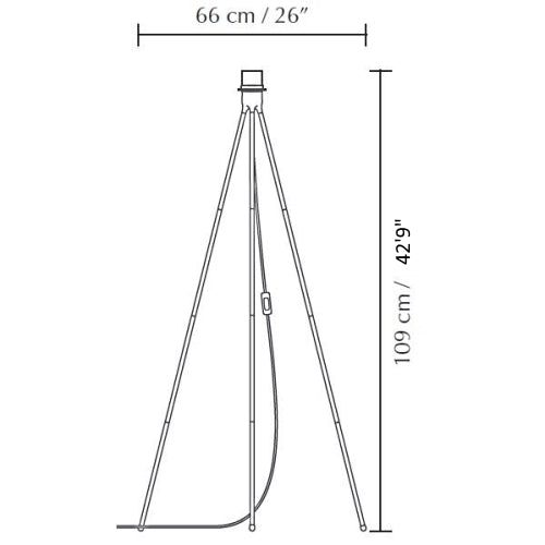 Silvia Floor Lamp Tripod