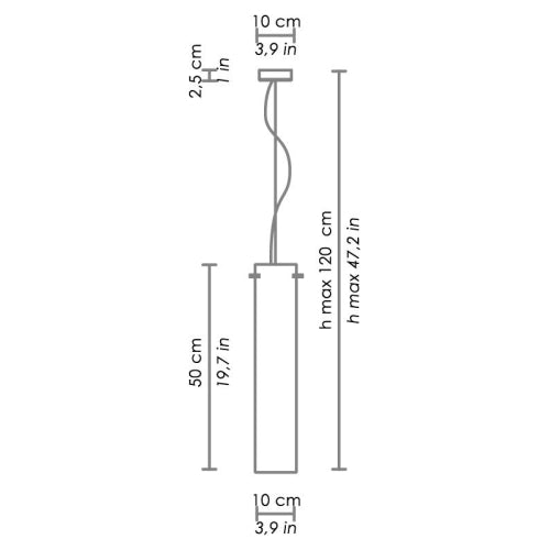 Stick 100/150/240 Pendant Small