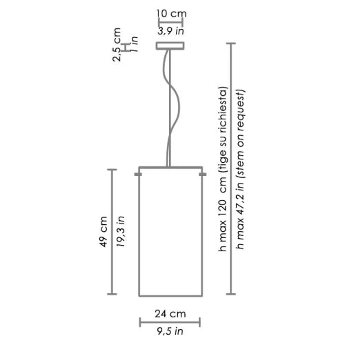 Stick 100/150/240 Pendant XLarge