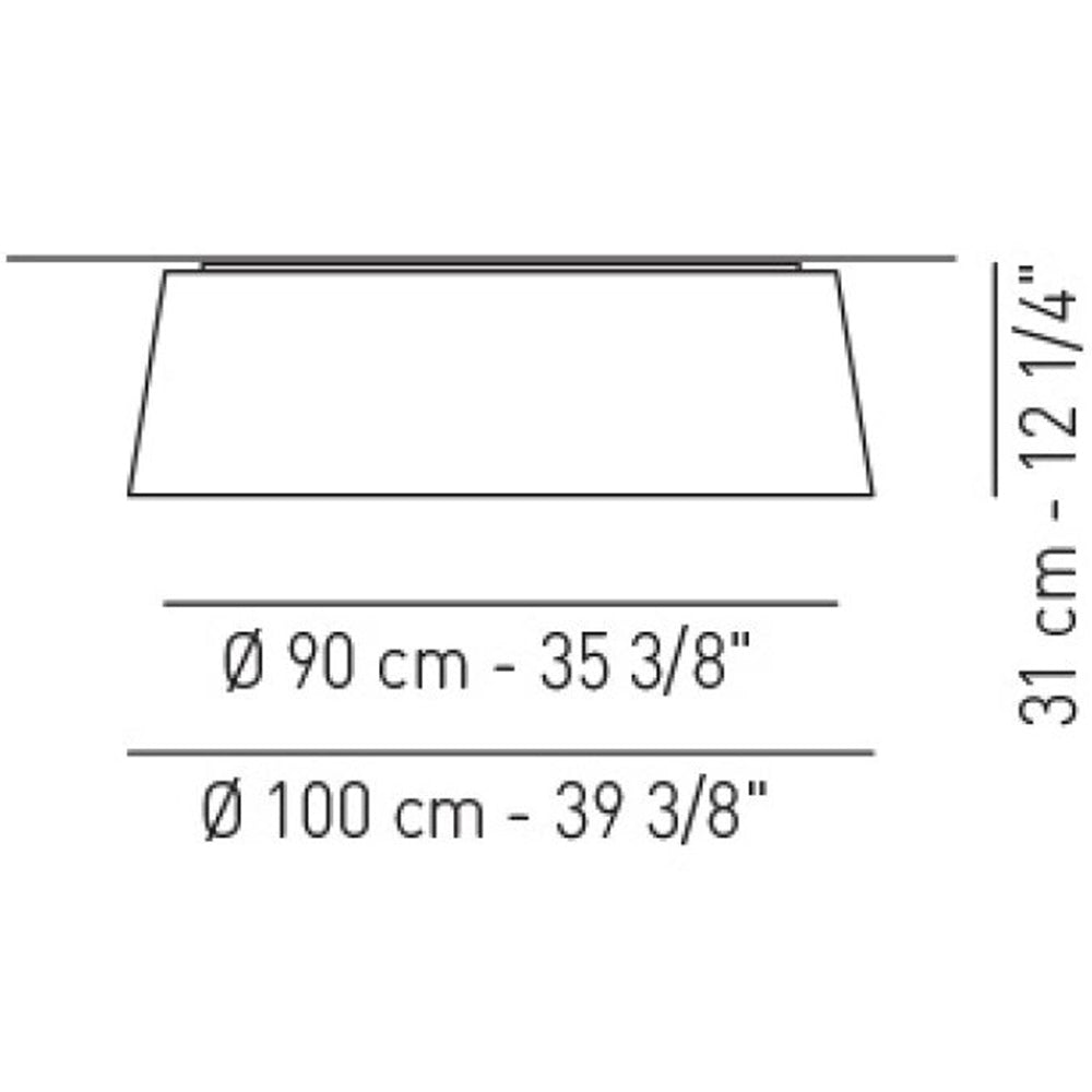 Velvet Medium Ceiling Light Specifications