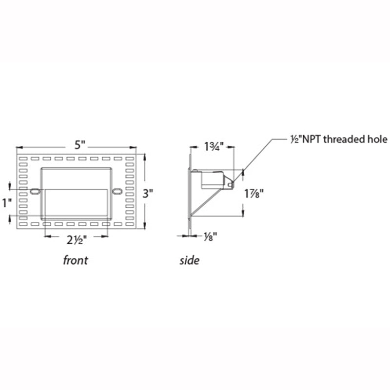 LEDme LED100TR Step and Wall Light Specifications