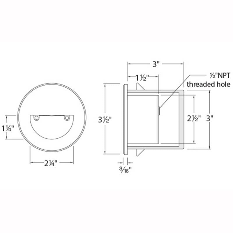 LEDme LED300 Step and Wall Light Specifications