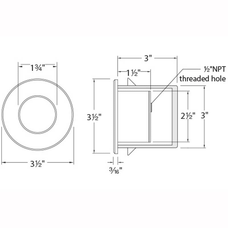 LEDme LED310 Step and Wall Light Specifications