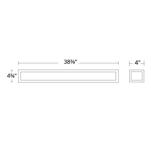 Shock Waves Flush Mount Large