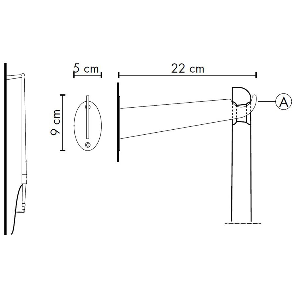 Tobia Wall Hook Specifications