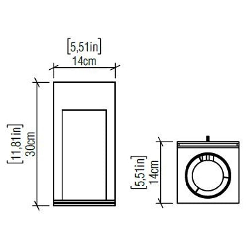 Clean 4051 Wall Sconce