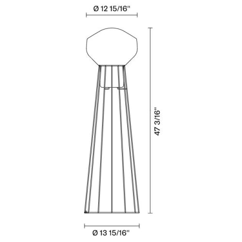 Aerostat Floor Lamp Small