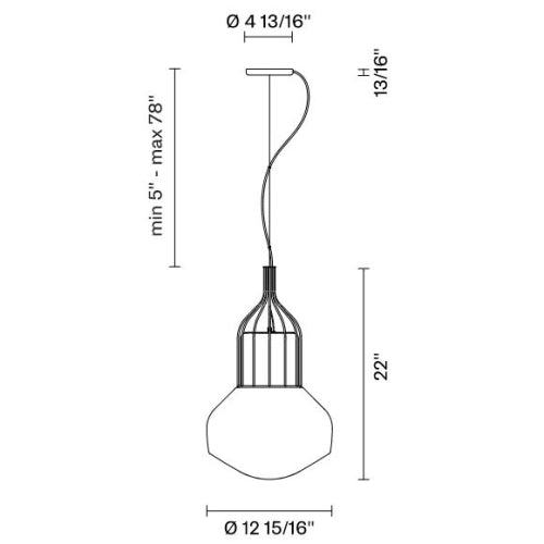 Aerostat Pendant Small