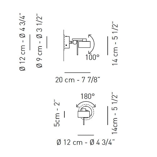 AX20 PI Wall/Ceiling Light