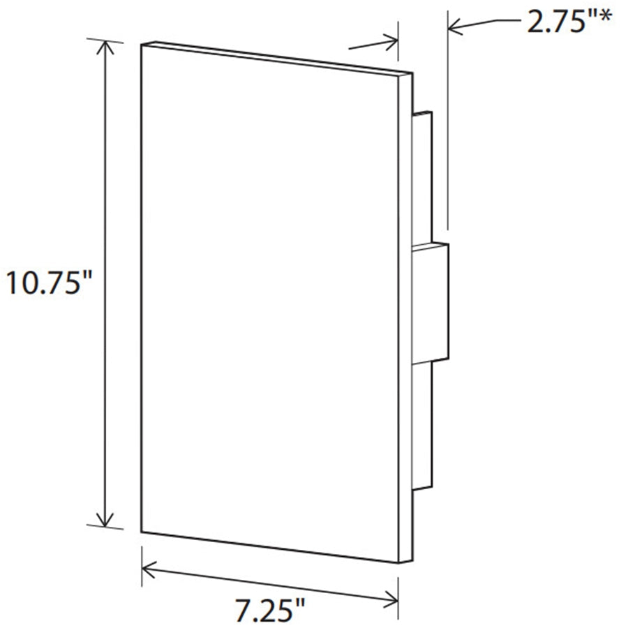 Tersus Metal Wall Sconce Specifications