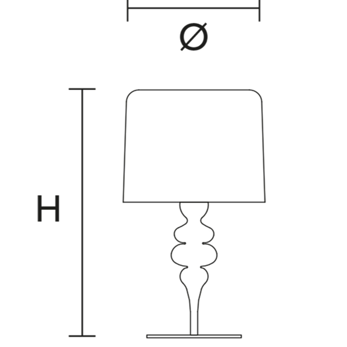 Eva TL1 M Table Lamp Specifications