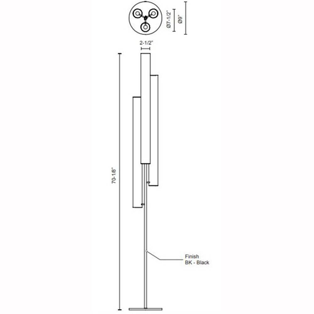 Gramercy LED Floor Lamp Specifications