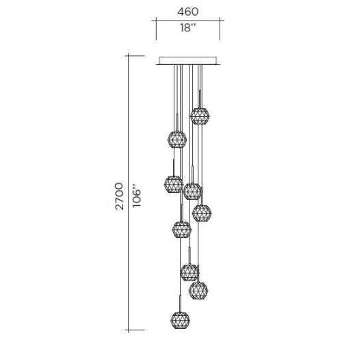 Gemma 9 Light Suspension