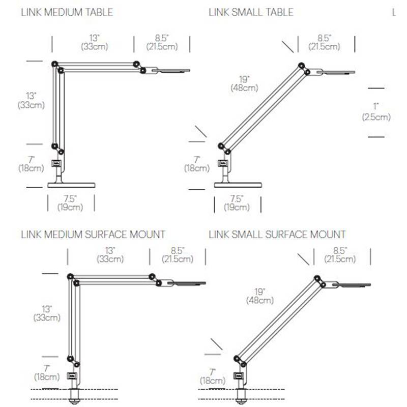 Link Table Lamp Specifications