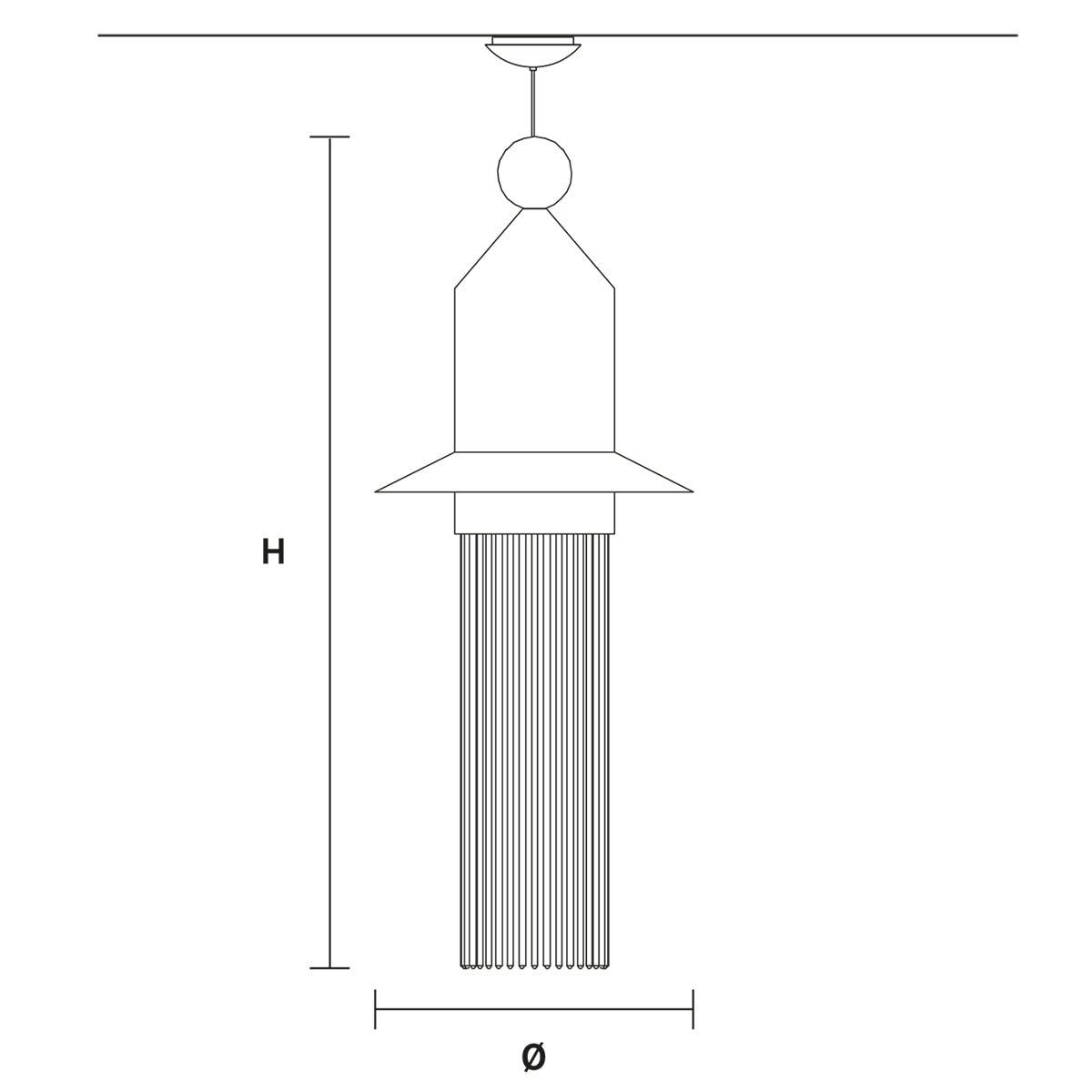 Nappe N2 Pendant Lamp Specifications