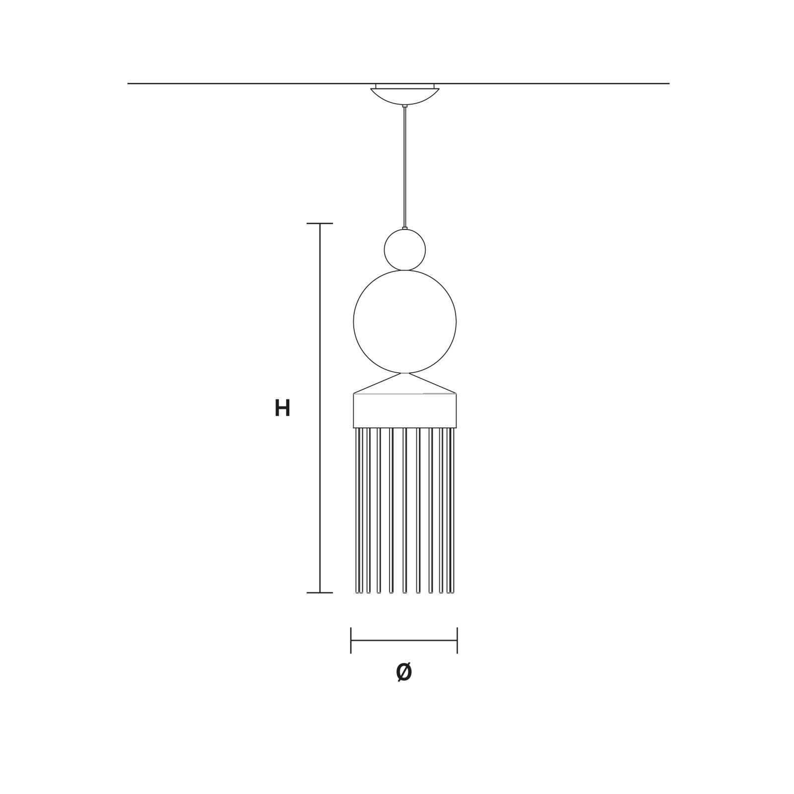 Nappe XL3 Pendant Lamp Specifications