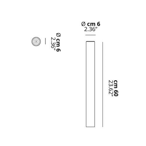 A-Tube Flushmount Medium